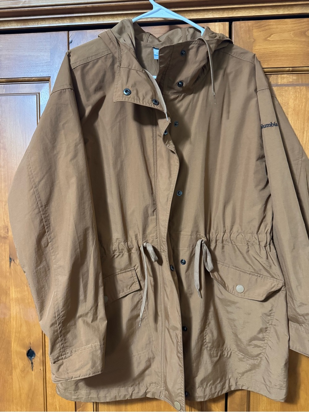 Columbia Women's Tan Utility Hooded Jacket